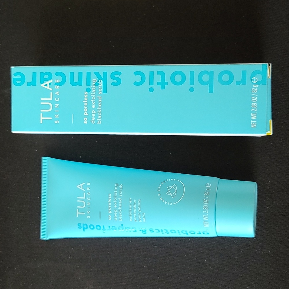 TULA Skincare so porless exfoliating blackhead scrub